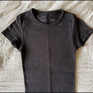 Urban Outfitters Black Baby Tee